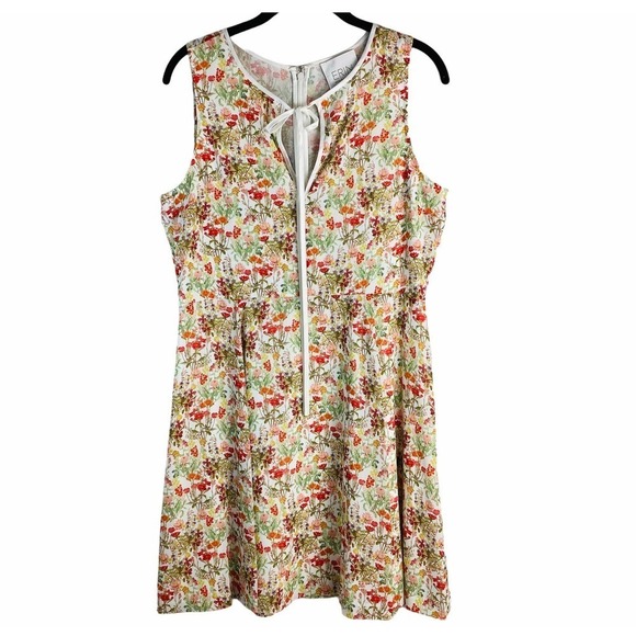 Erin Fetherston Floral Sleeveless Dress - Picture 1 of 7